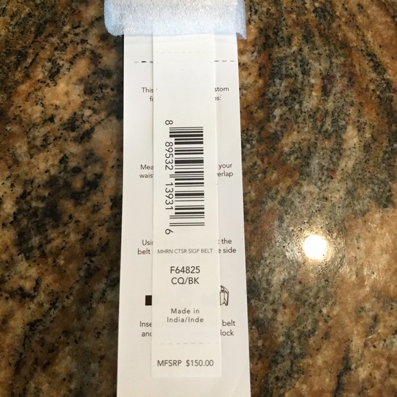 2 sided reversible Coach belt - Picture 4 of 4